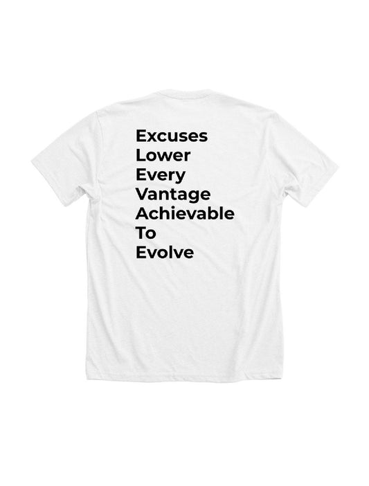 No Excuses T shirt (unisex)